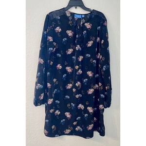 Simply Vera - Vera Wang Floral Print Shift Dress